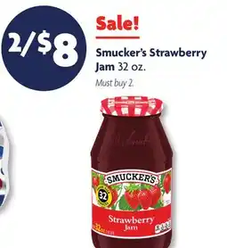 Family Dollar Smucker's Strawberry Jam offer