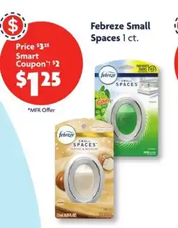 Family Dollar Febreze Small Spaces offer