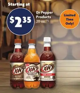 Family Dollar Dr Pepper Products offer