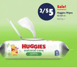 Family Dollar Huggies Wipes offer