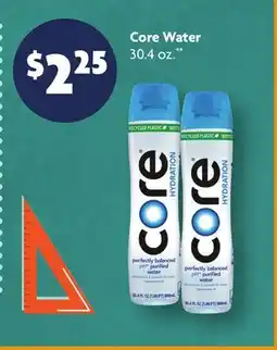 Family Dollar Core Water offer