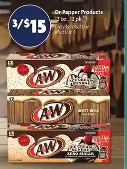 Family Dollar Dr Pepper Products offer