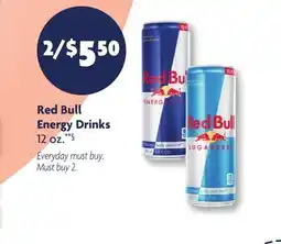 Family Dollar Red Bull Energy Drinks offer