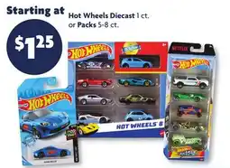 Family Dollar Hot Wheels Diecast 1 ct. or Packs 5-8 ct offer
