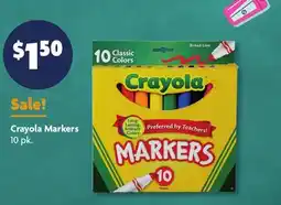 Family Dollar Crayola Markers offer