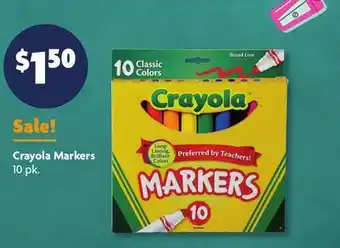 Family Dollar Crayola Markers offer