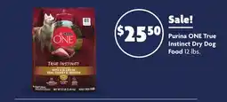 Family Dollar Purina ONE True Instinct Dry Dog Food offer