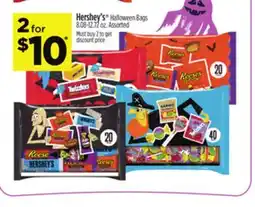 Dollar General Hershey's Halloween Bags offer