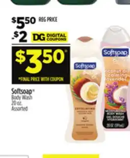 Dollar General Softsoap Body Wash offer
