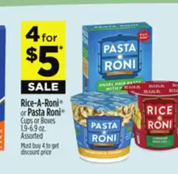Dollar General Rice-A-Roni or Pasta Roni Cups or Boxes offer