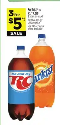 Dollar General Sunkist or RC Cola offer
