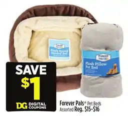 Dollar General Forever Pals Pet Beds offer