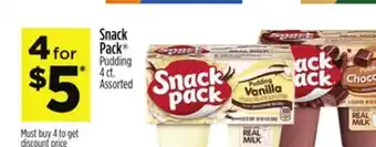 Dollar General Snack Pack Pudding offer