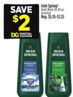 Dollar General Irish Spring Body Wash offer
