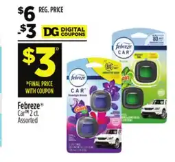 Dollar General Febreze Car offer