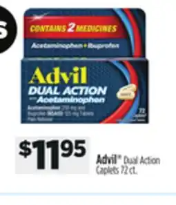 Dollar General Advil Dual Action Caplets offer