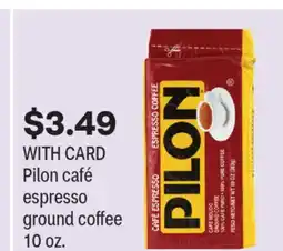 CVS Pilon café espresso ground coffee 10 oz offer