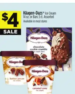 Dollar General Häagen-Dazs Ice Cream or Bars offer