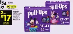 Dollar General Huggies Pull-Ups Jumbo Training Pants offer
