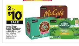 Dollar General Donut Shop , Green Mountain or McCafé K-Cups offer