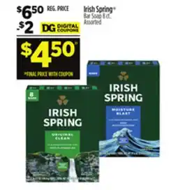 Dollar General Irish Spring Bar Soap offer