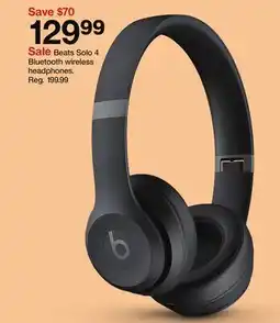 Target Beats Solo 4 Bluetooth wireless headphones offer