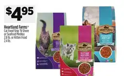 Dollar General Heartland Farms Cat Food Ship 'N Shore or Seafood Medley or Kitten Food offer