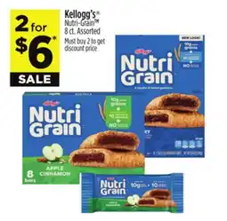 Dollar General Kellogg's Nutri-Grain offer
