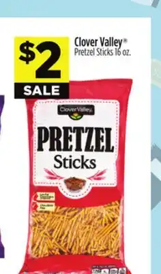 Dollar General Clover Valley Pretzel Sticks offer