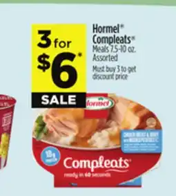 Dollar General Hormel Compleats Meals offer