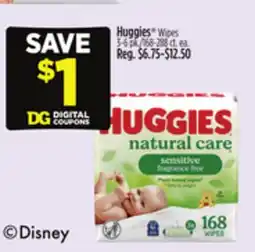 Dollar General Huggies Wipes offer