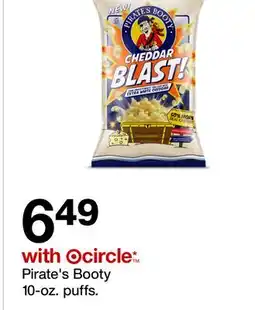 Target Pirate's Booty 10-oz. puffs offer