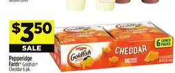 Dollar General Pepperidge Farm Goldfish Cheddar offer