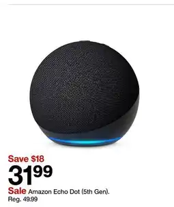 Target Amazon Echo Dot offer