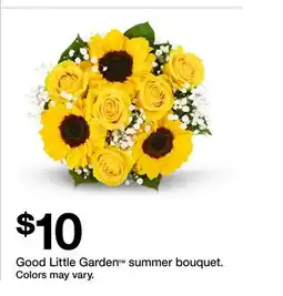 Target Good Little Garden summer bouquet offer