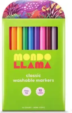 Target Mondo Llama 10-ct. fine markers offer