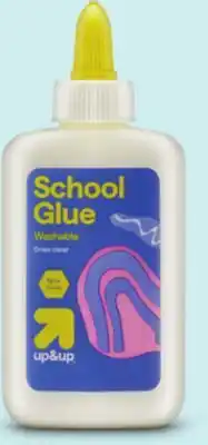 Target up&up washable school glue offer