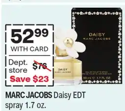 CVS MARC JACOBS Daisy EDT spray 1.7 oz offer