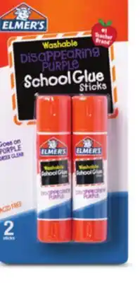 Target Elmer's 2-ct. purple glue sticks offer