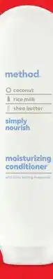 Target Method Simply Nourish 13.5-oz. moisturizing conditioner offer