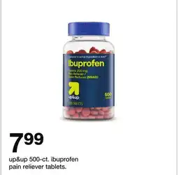 Target up&up 500-ct. ibuprofen pain reliever tablets offer