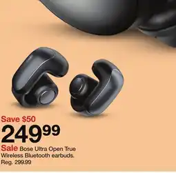 Target Bose Ultra Open True Wireless Bluetooth earbuds offer