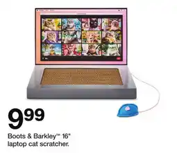 Target Boots & Barkley 16 laptop cat scratcher offer