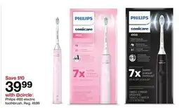 Target Philips 4100 electric toothbrush offer