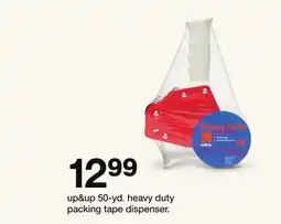 Target up&up 50-yd. heavy duty packing tape dispenser offer