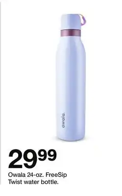 Target Owala 24-oz. FreeSip Twist water bottle offer