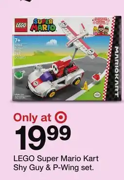 Target LEGO Super Mario Kart Shy Guy & P-Wing set offer