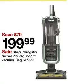 Target Shark Navigator Swivel Pro Pet upright vacuum offer