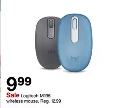 Target Logitech M196 wireless mouse offer