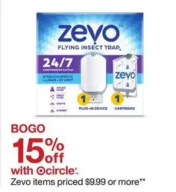 Target Zevo items offer